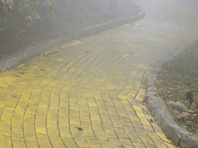 Courage on the Yellow Brick Road