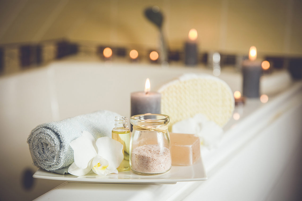 Stress Buster with this Essential Oil Bath Salt
